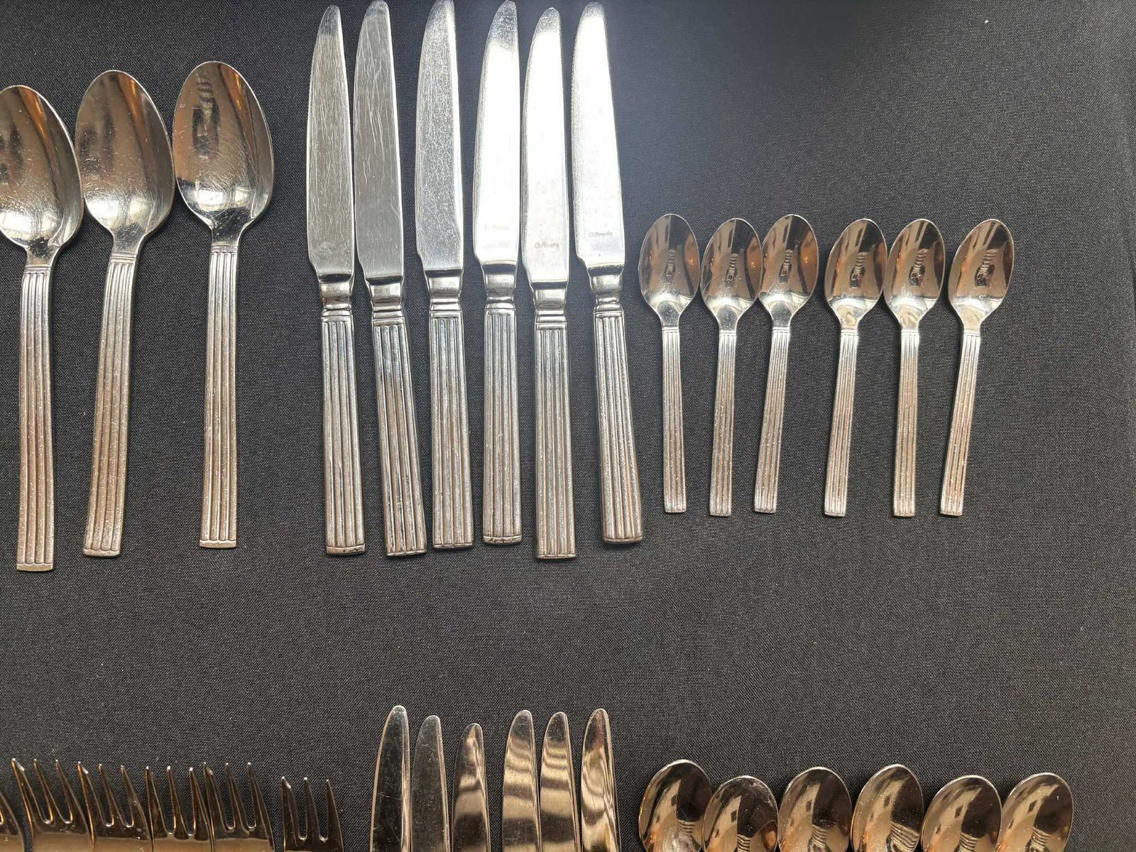 Set Of 42 Flatware Cutlery French Classic Decor Modern Style For 6 Couple Gift Wedding Gift photo 360.0