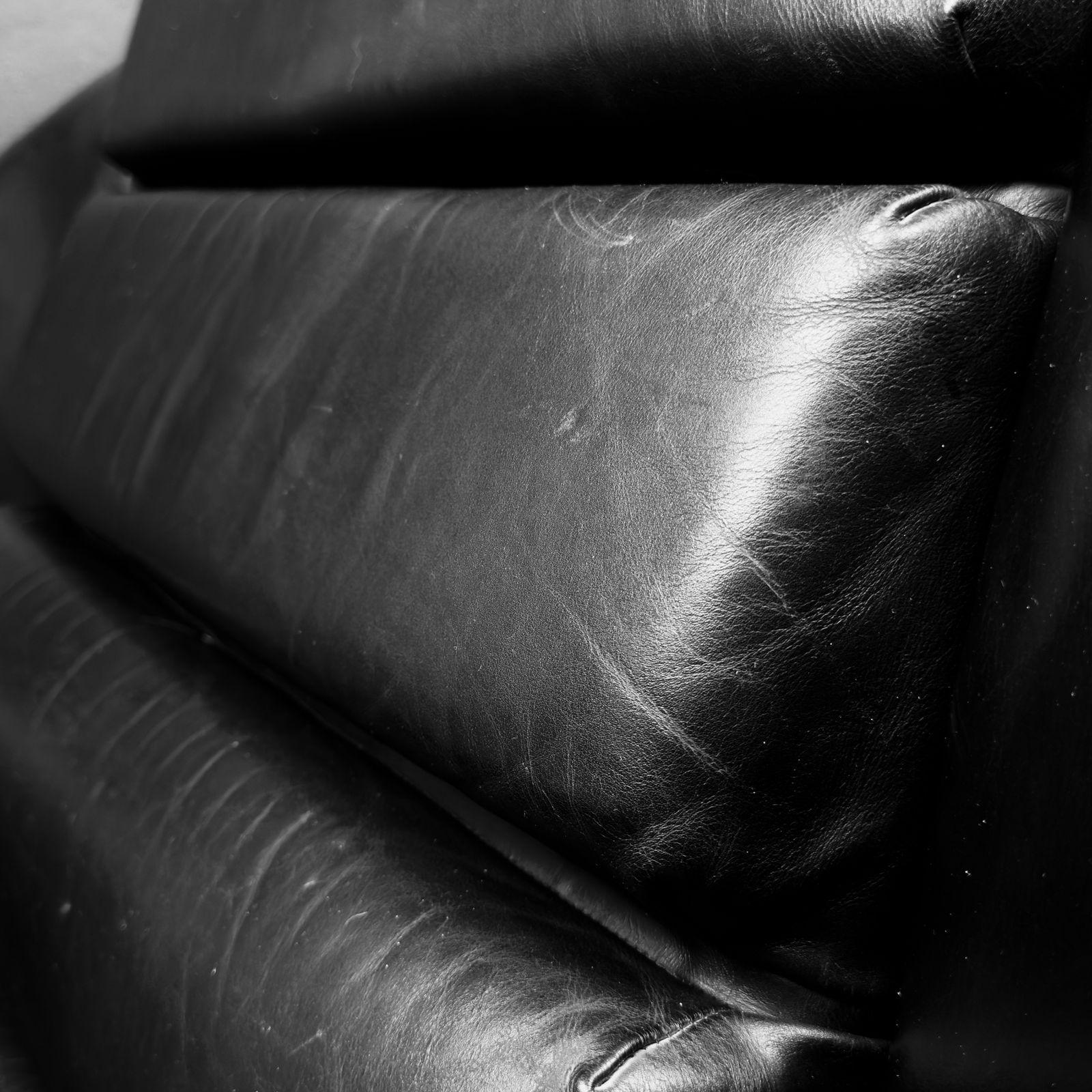 12000.0 Brutalist Black Armchair By Boris Krstulović, Yugoslavia, Croatia, 1970s photo