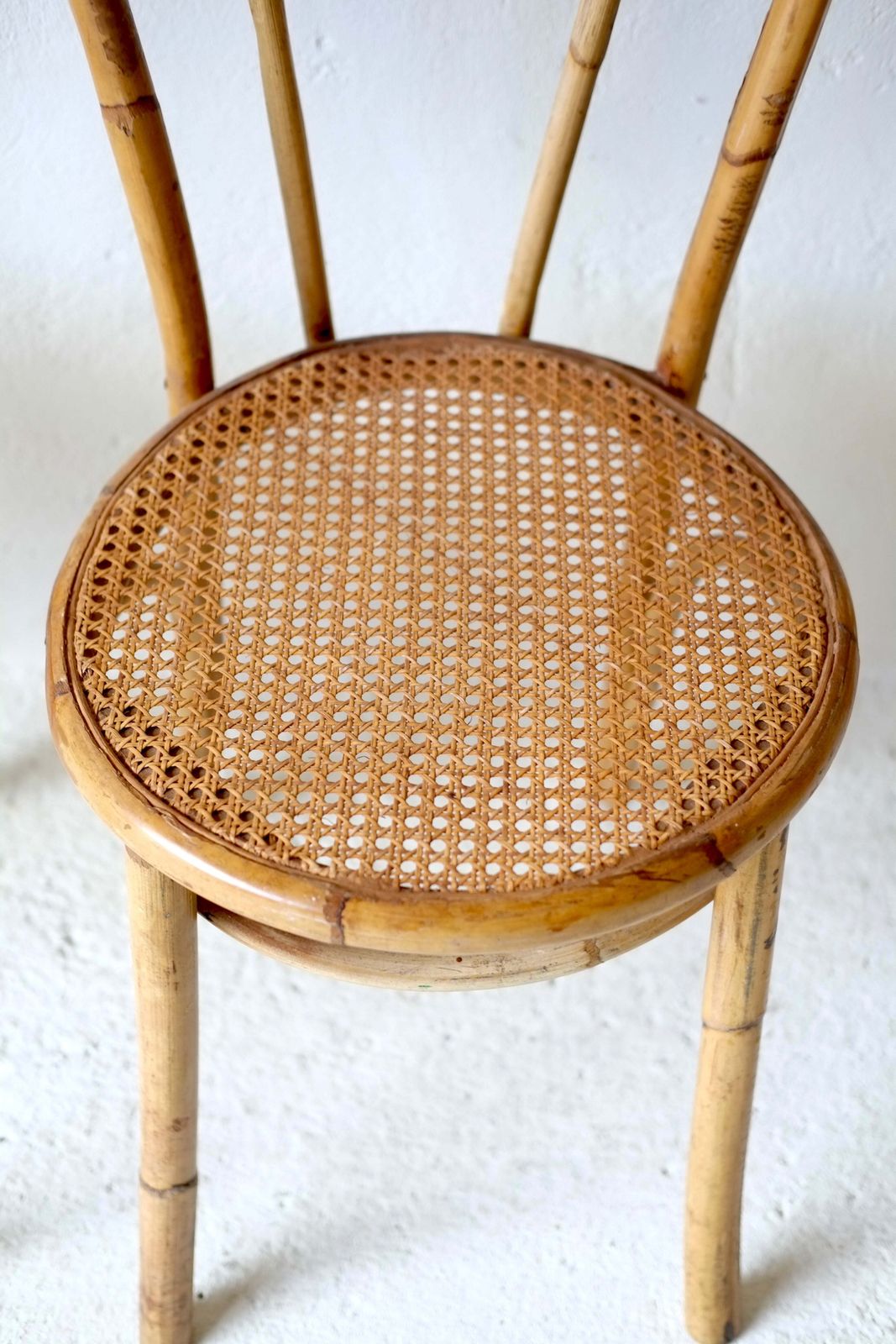 photo buy A Set Of Four French Midcentury Bamboo Dining Chairs