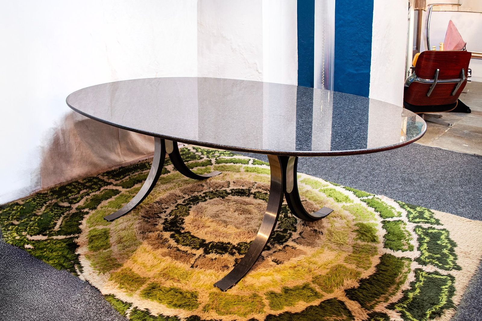 Large T102 Table In Marble By Osvaldo Borsani And Eugenio Gerli For Tecno Italia, 1964 photo furniture