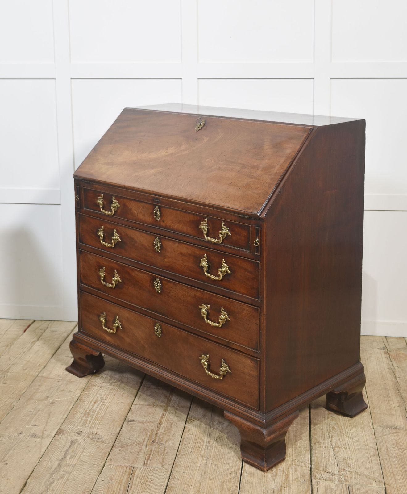 George III Mahogany Bureau photo Furniture