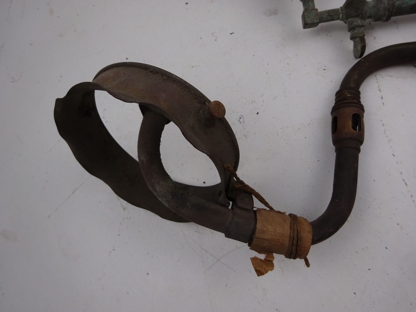 3 Antique Wall Gas Lights For Restoration (As Seen) photo furniture