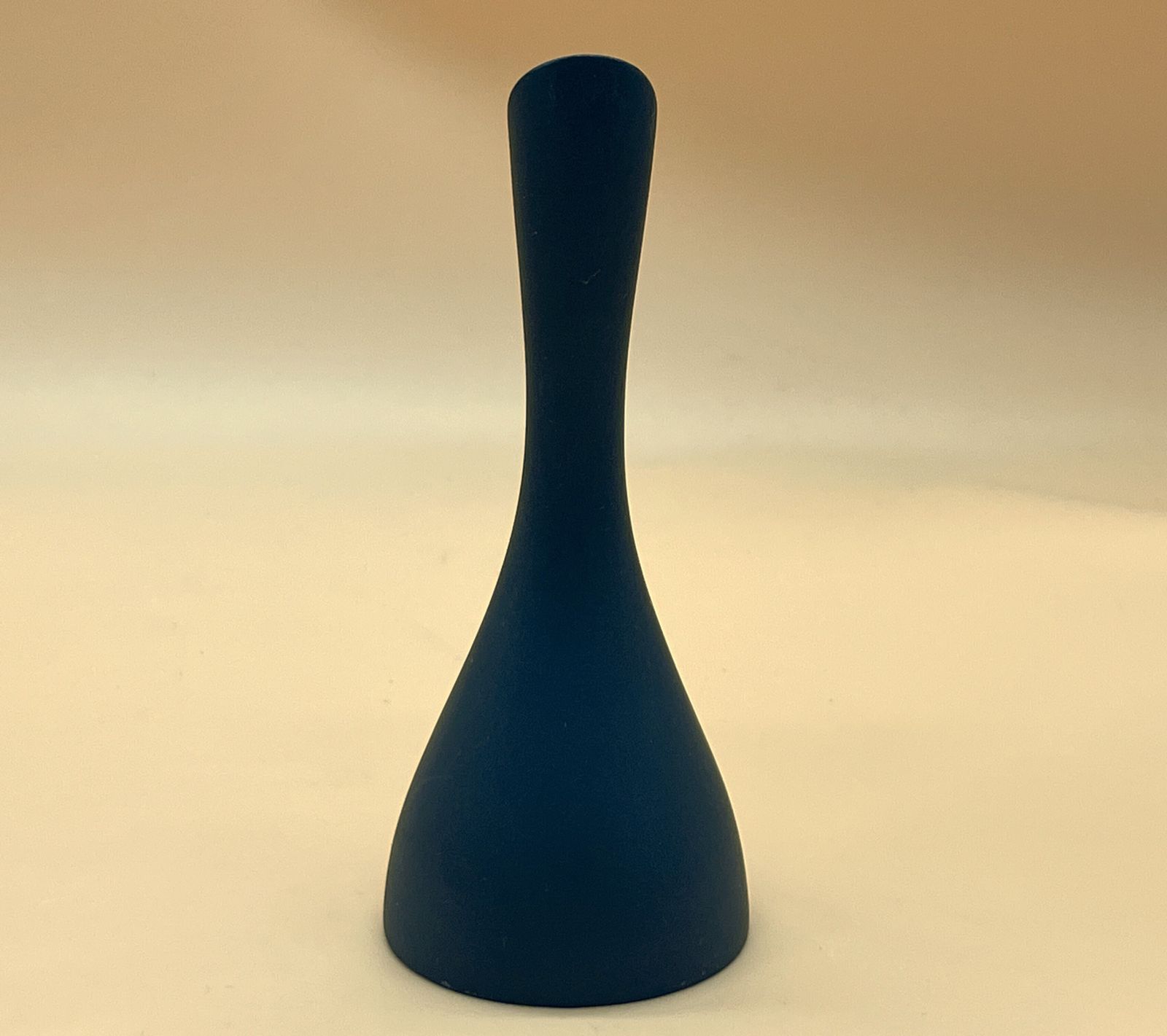 Rare Set Of 3 Marcel Marongiu For Artoria Limoges France Porcelain Matte Black Bud Vases. photo vinterior