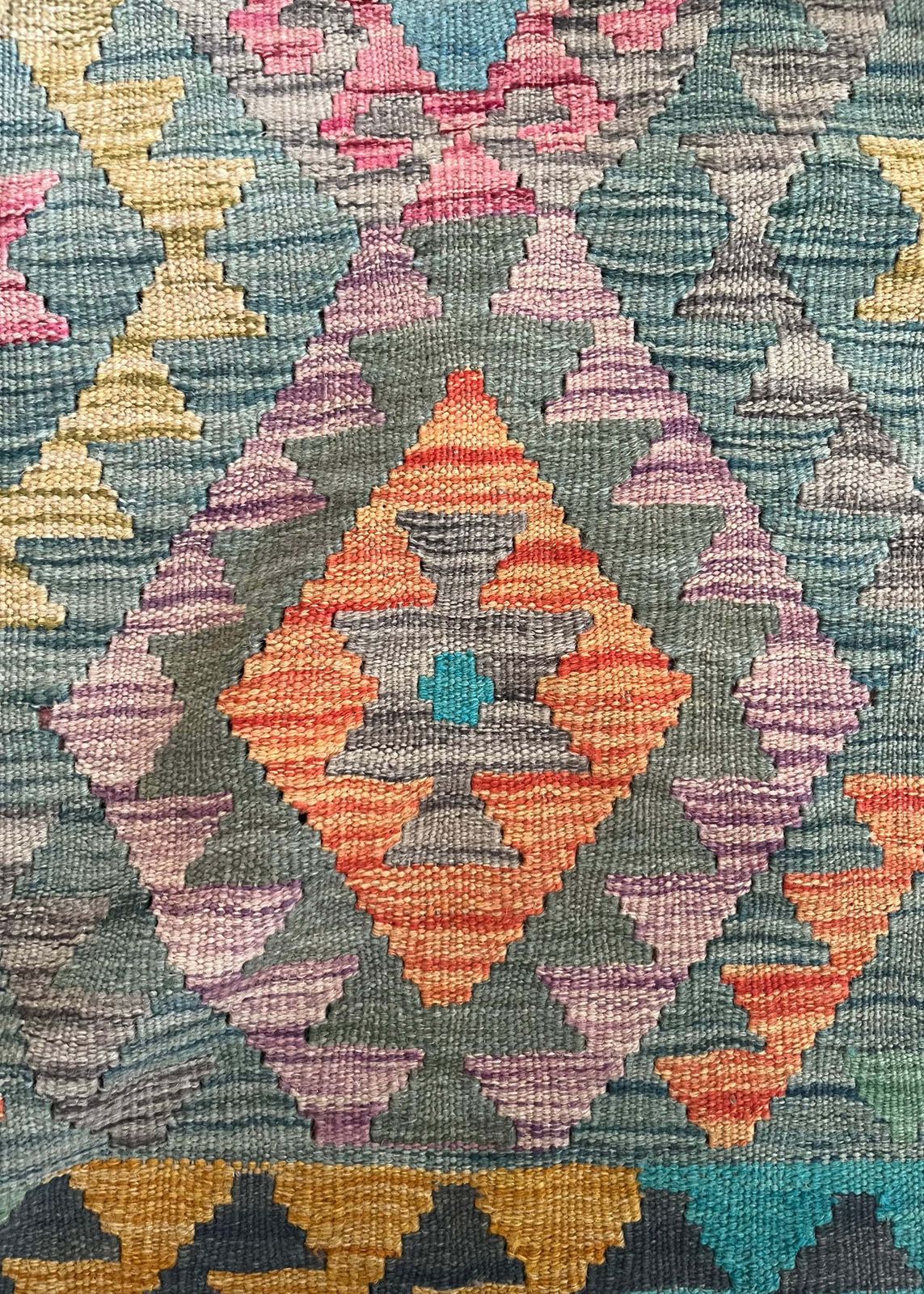 Kilim Rug 'Shazahir #301', Oriental photo Textiles