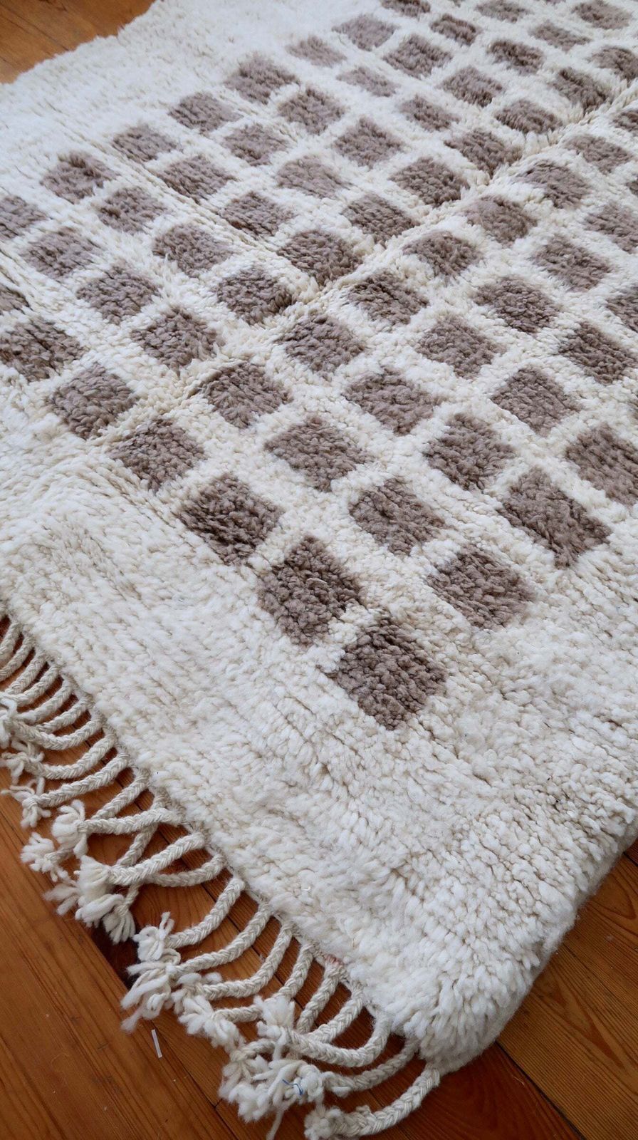Beni Ouarain Berber Carpet 'Grand Banks' photo for sale