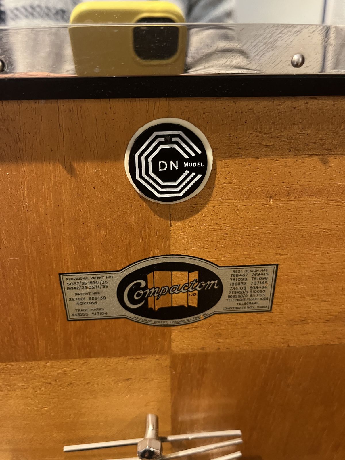 Vintage 1950s Compactom Gentleman’s Wardrobe – Dn Model photo Furniture