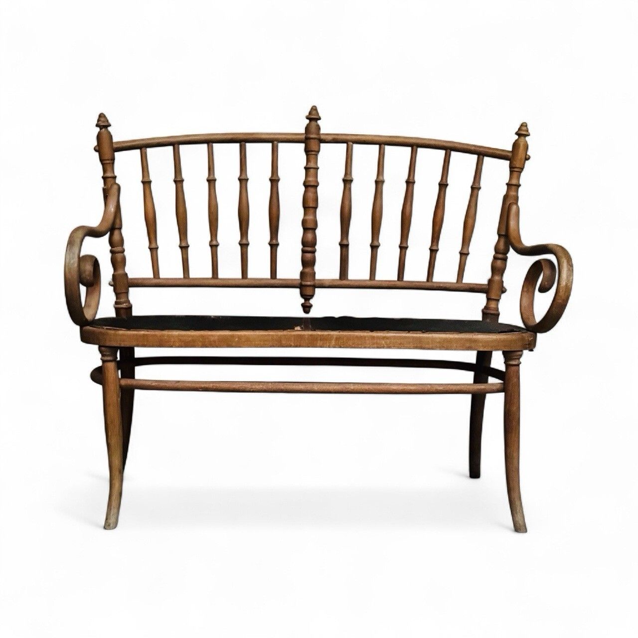 photo for sale Antique Bentwood Sofa Thonet Style C1920s Elegant