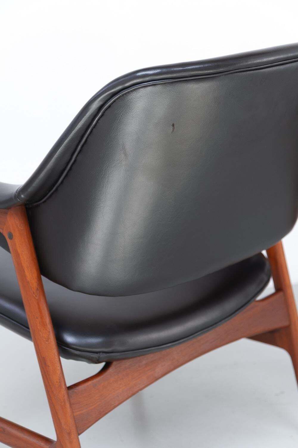 photo vinterior Ingmar Relling "Junior" Teak Armchairs For Vsm, 1950s. Set Of 2.