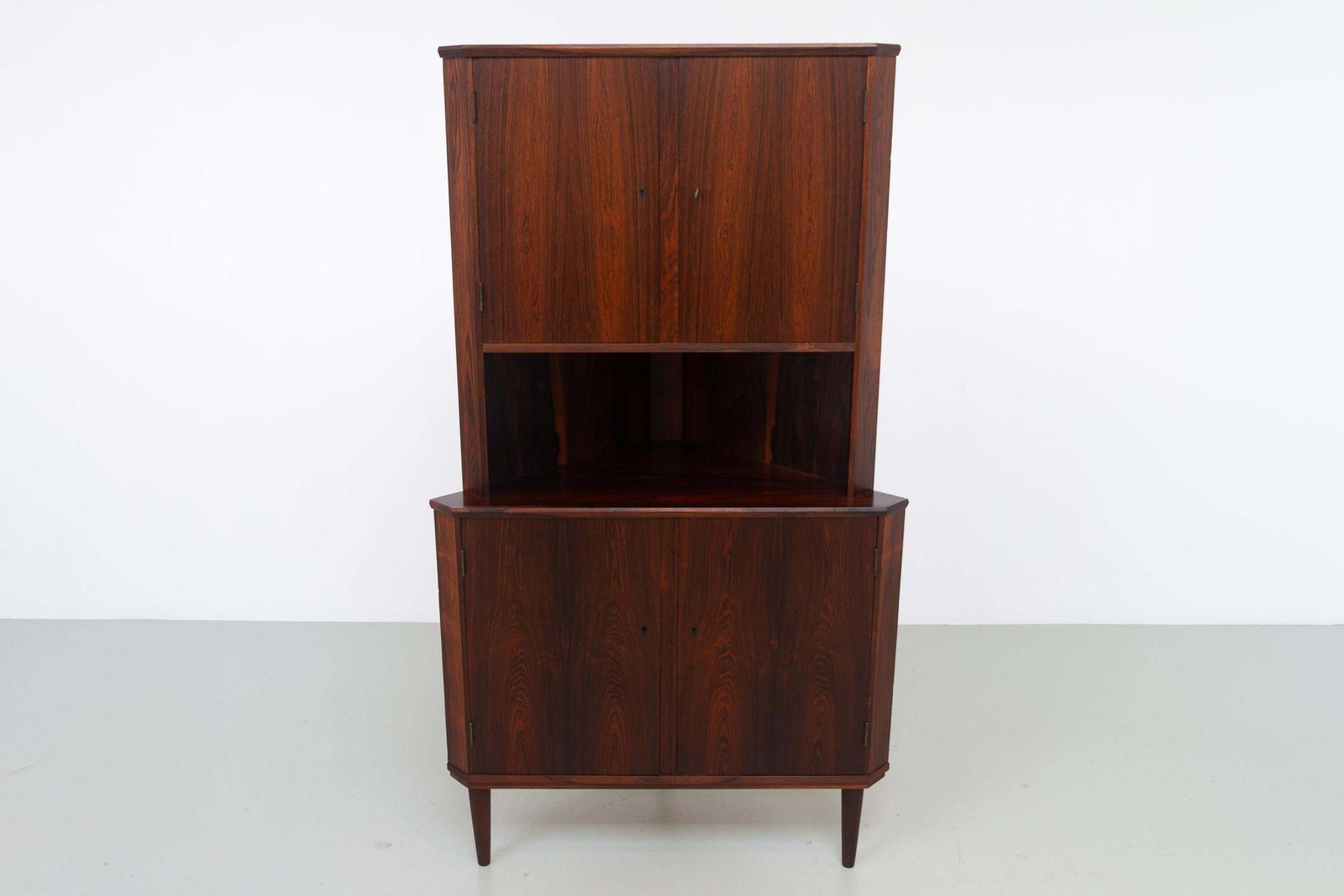 Danish Mid Century Rosewood Corner Cabinet, 1960s. photo Furniture