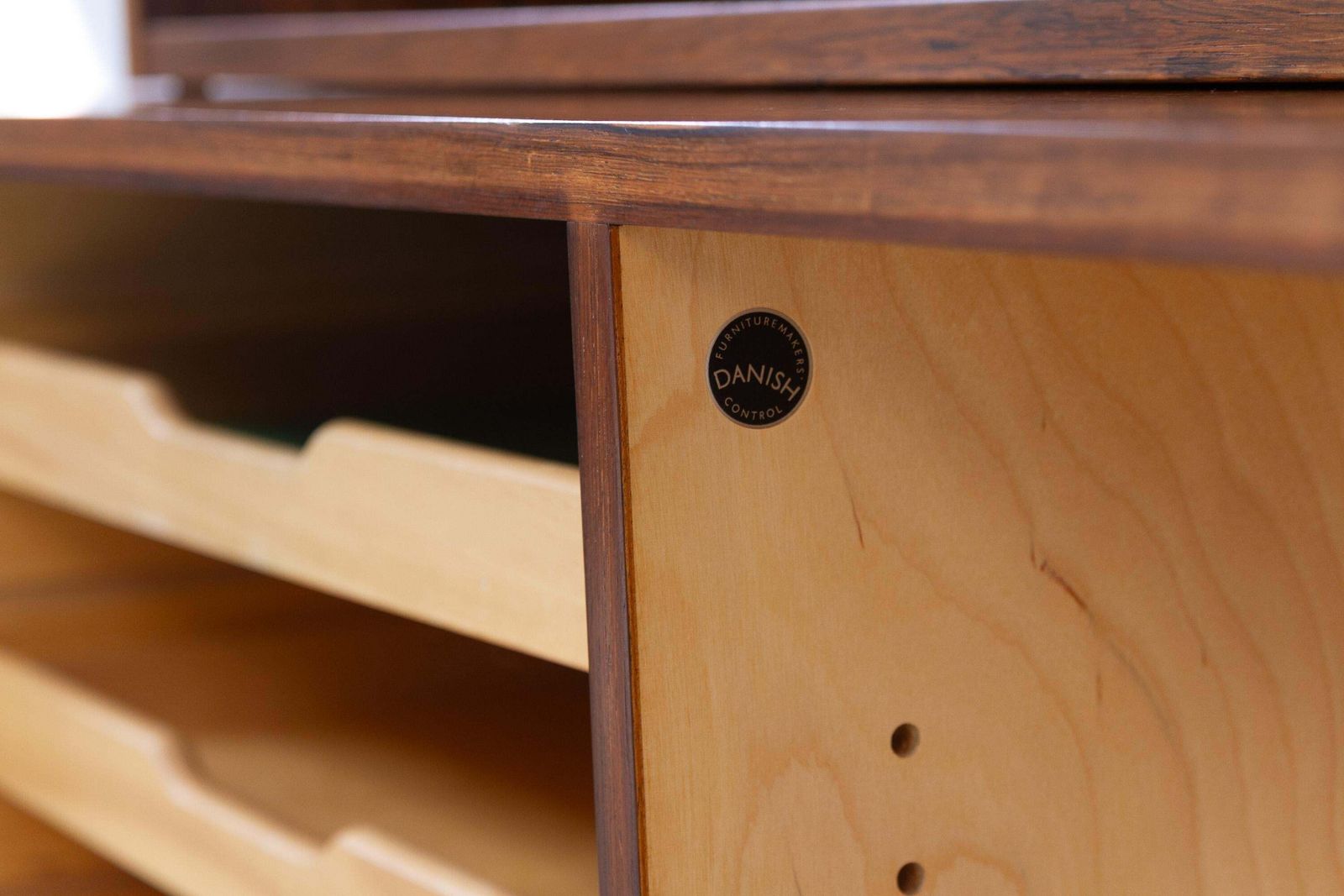 2138.0 Danish Rosewood Bookcase With Sideboard By Carlo Jensen For Hundevad, 1960s. photo