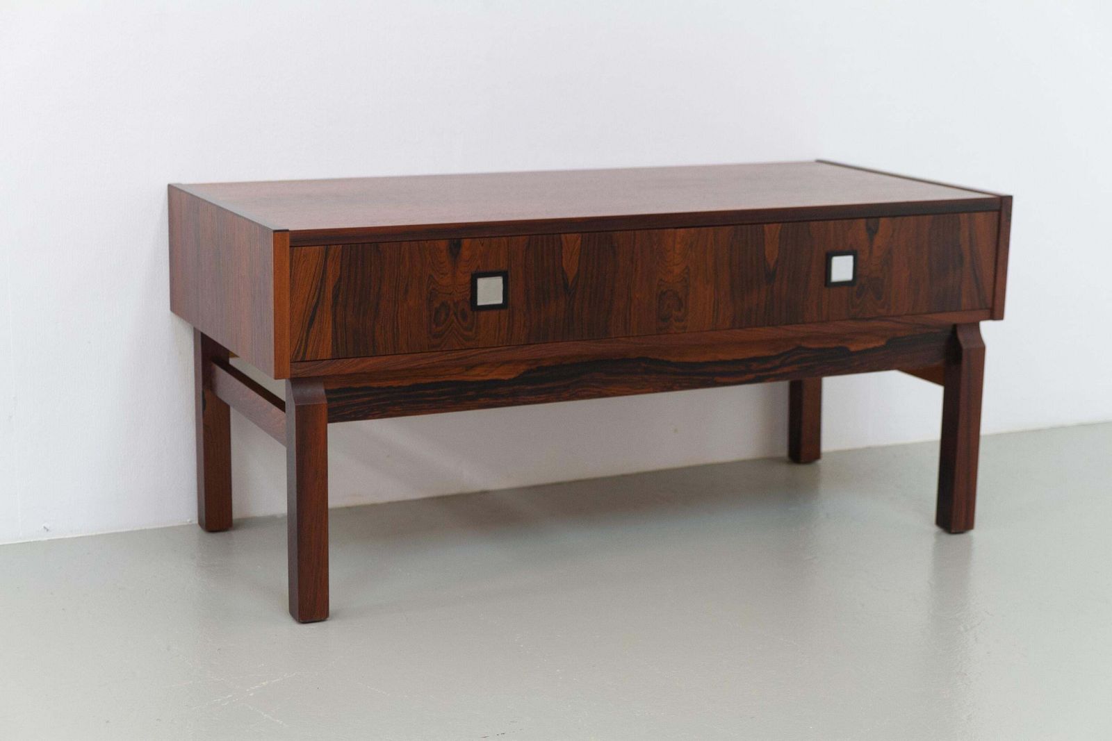 Furniture Danish Mid Century Rosewood Chest Of Drawers, 1960s. photo