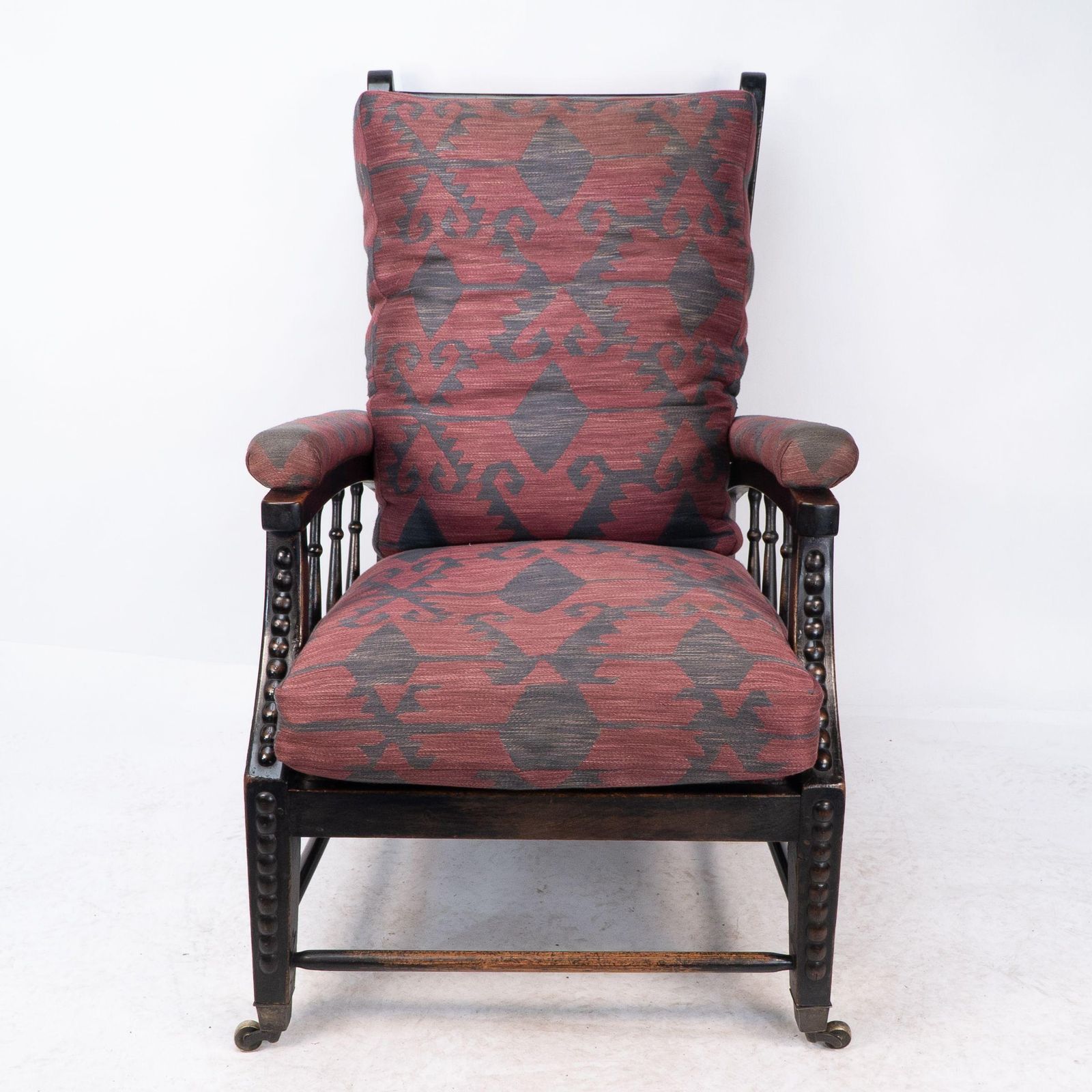 Morris & Co. Aesthetic Movement Oak Reclining Armchairs photo vinterior