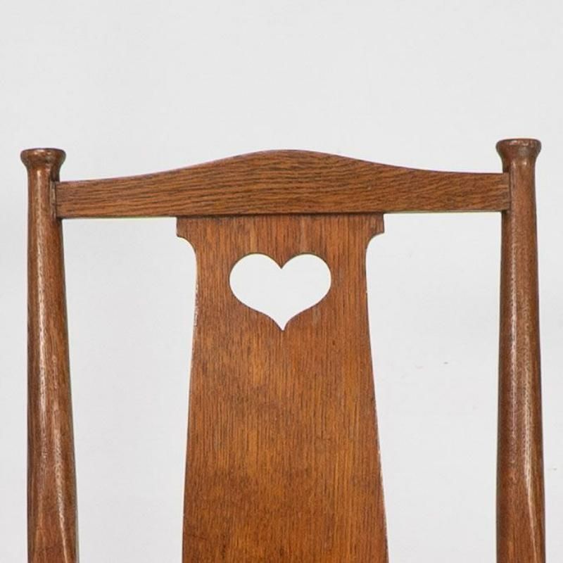 photo furniture Ambrose Heals For Heals Of London. A Pair Of Arts And Crafts Rush Seated Chairs