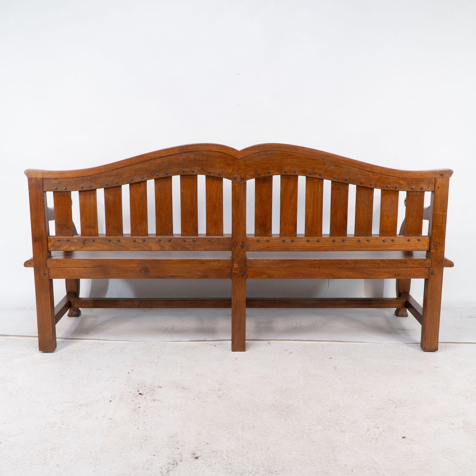 photo buy An Arts And Crafts Super Quality Teak Hall Bench In The Style Of Arthur Simpson