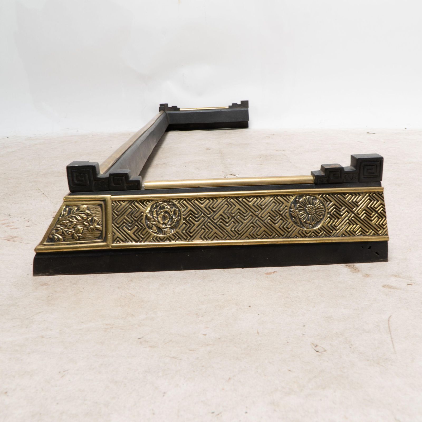 Thomas Jeckyll For Barnard Bishop & Barnard. An Aesthetic Movement Brass Fender photo Home Fixtures