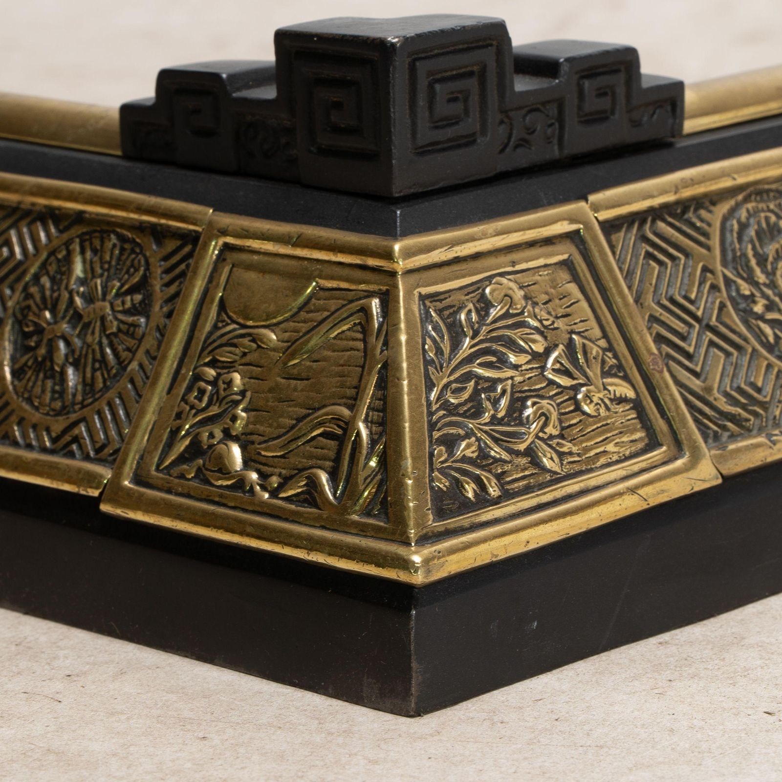 Thomas Jeckyll For Barnard Bishop & Barnard. An Aesthetic Movement Brass Fender photo buy