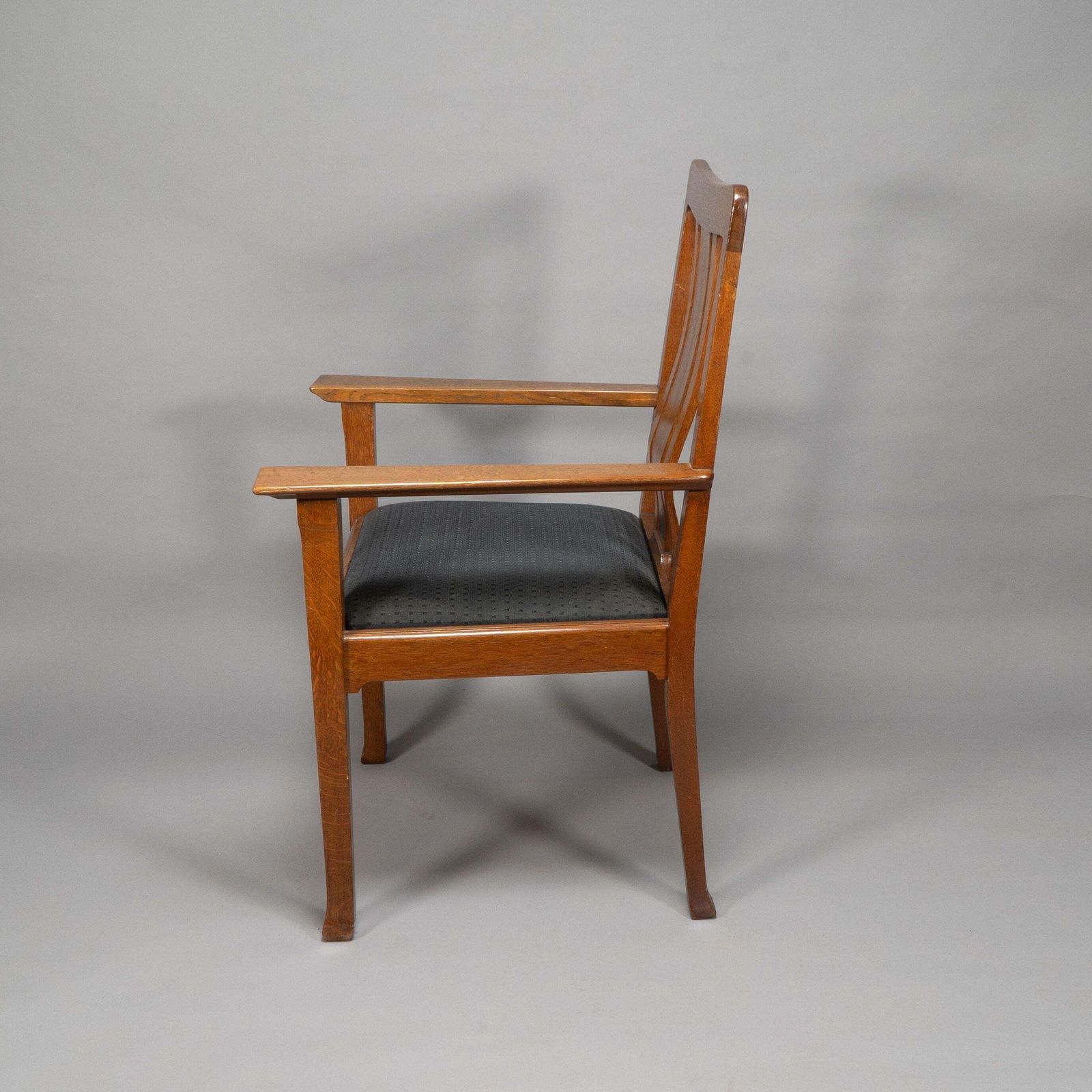C R Ashbee For The Guild Of Handicraft. A Rare Arts And Crafts Oak Armchair photo Furniture