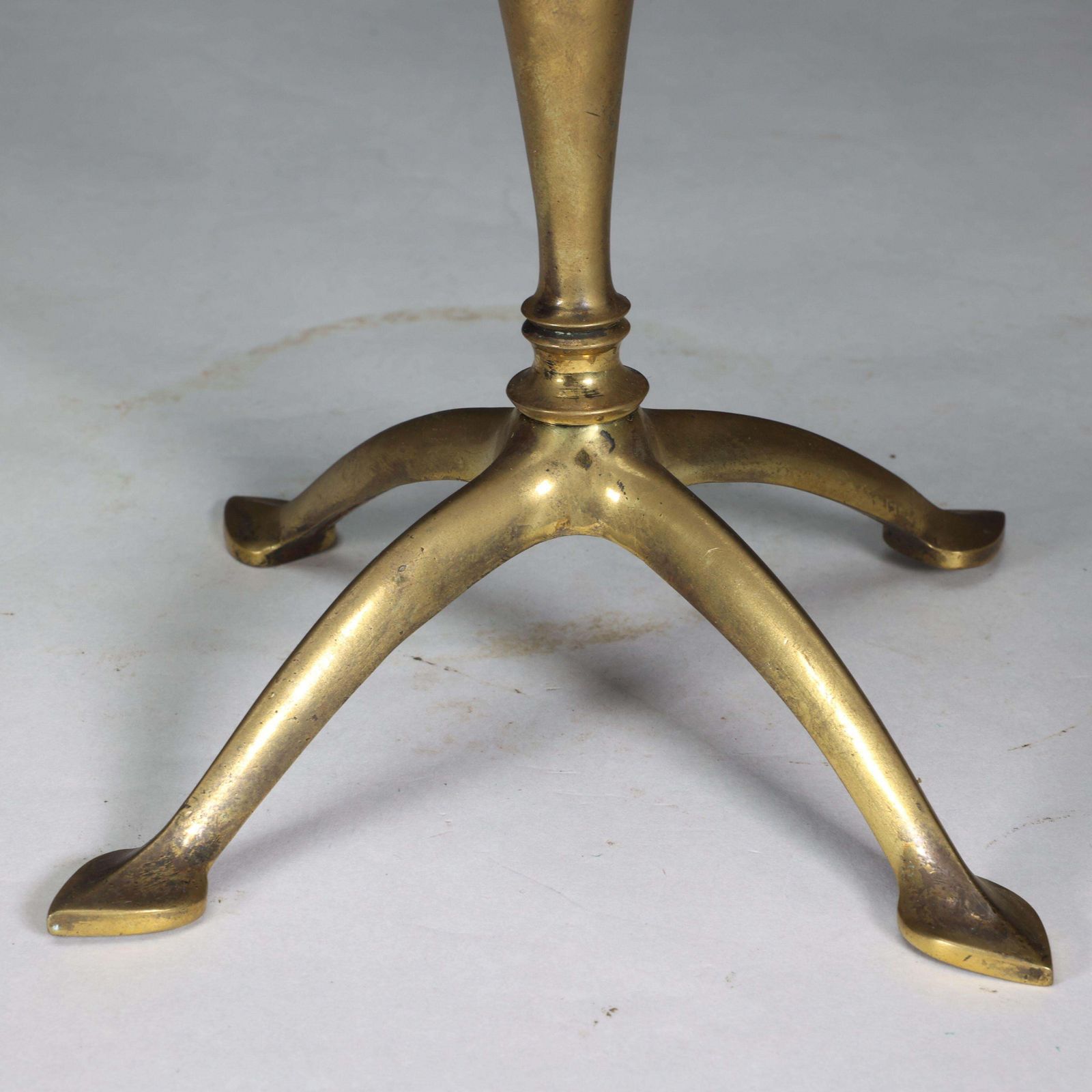 photo furniture Was Benson. An Arts And Crafts Four Leg Table Oil Lamp Converted To Electricity