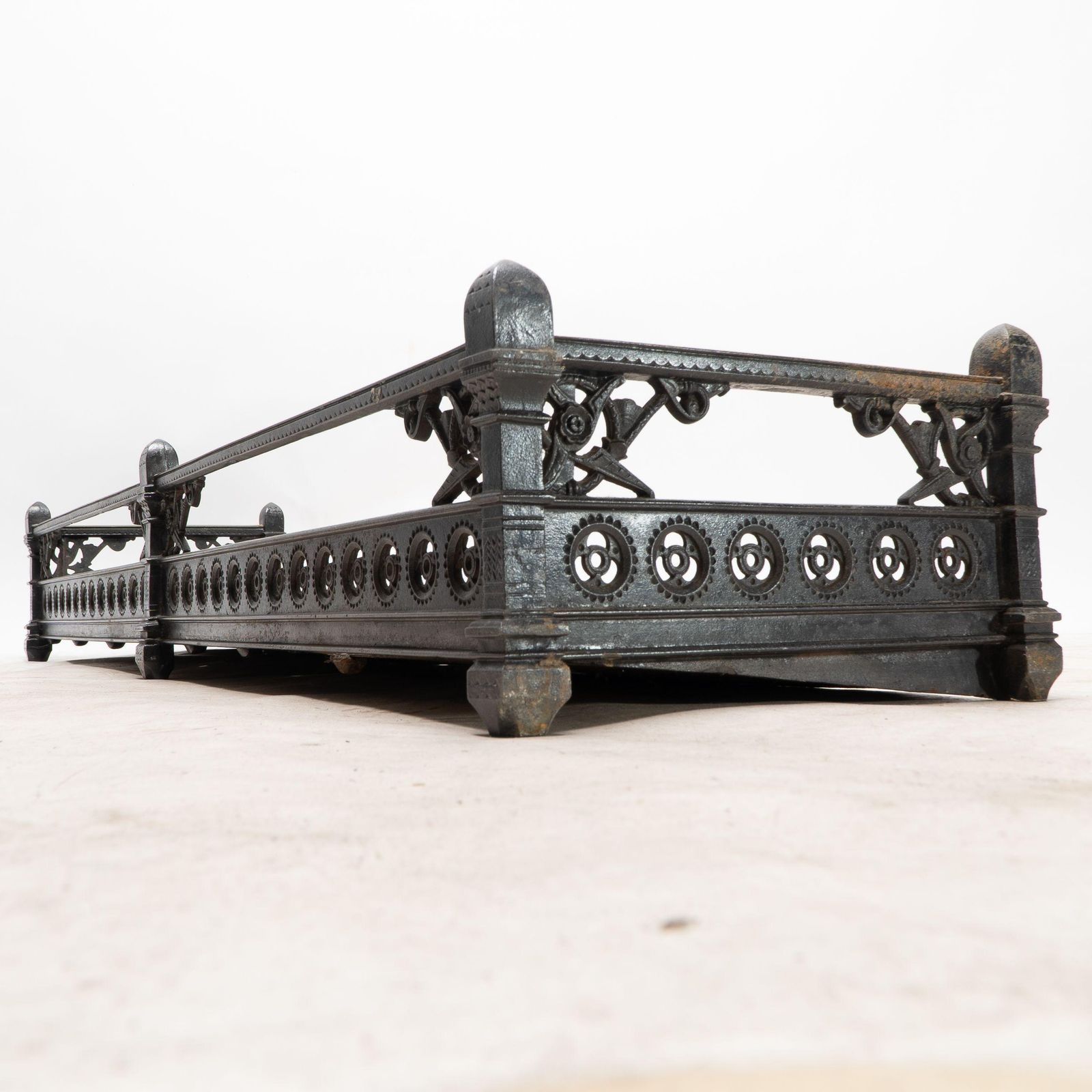 DR Christopher Dresser For Coalbrookdale. An Aesthetic Movement Cast Iron Fender photo buy