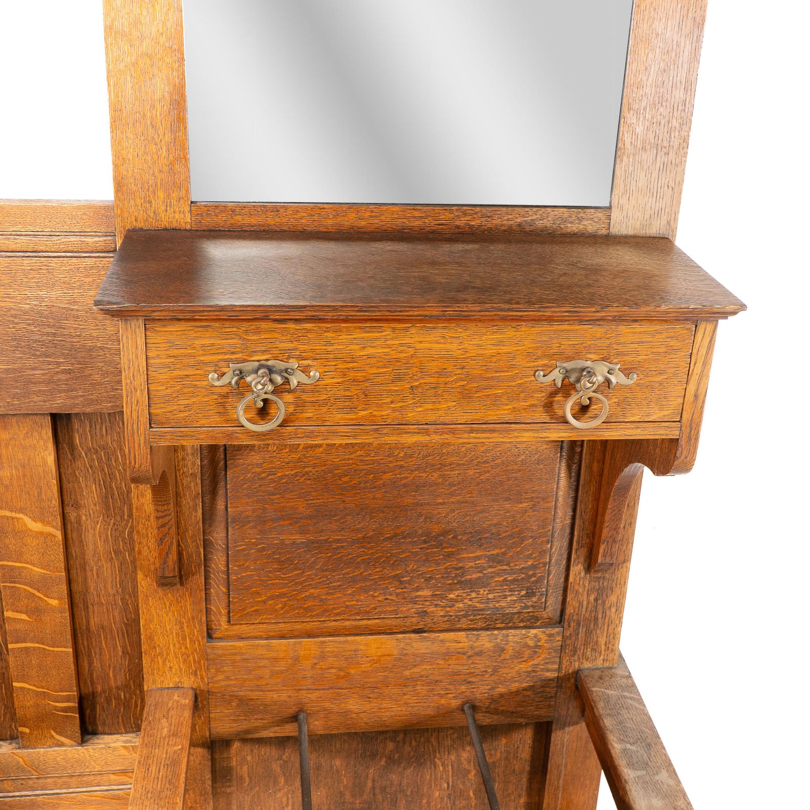 photo buy Shapland And Petter. A Good Arts And Crafts Oak Hall Stand