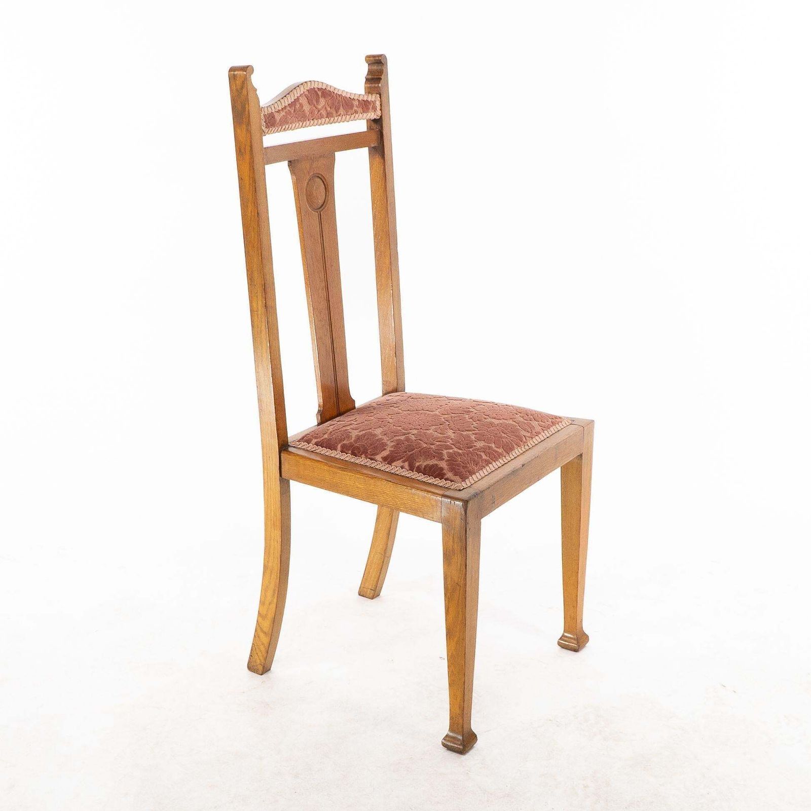 Furniture Wylie And Lochhead Glasgow. A Set Of Six Arts And Crafts Oak Dining Chairs photo
