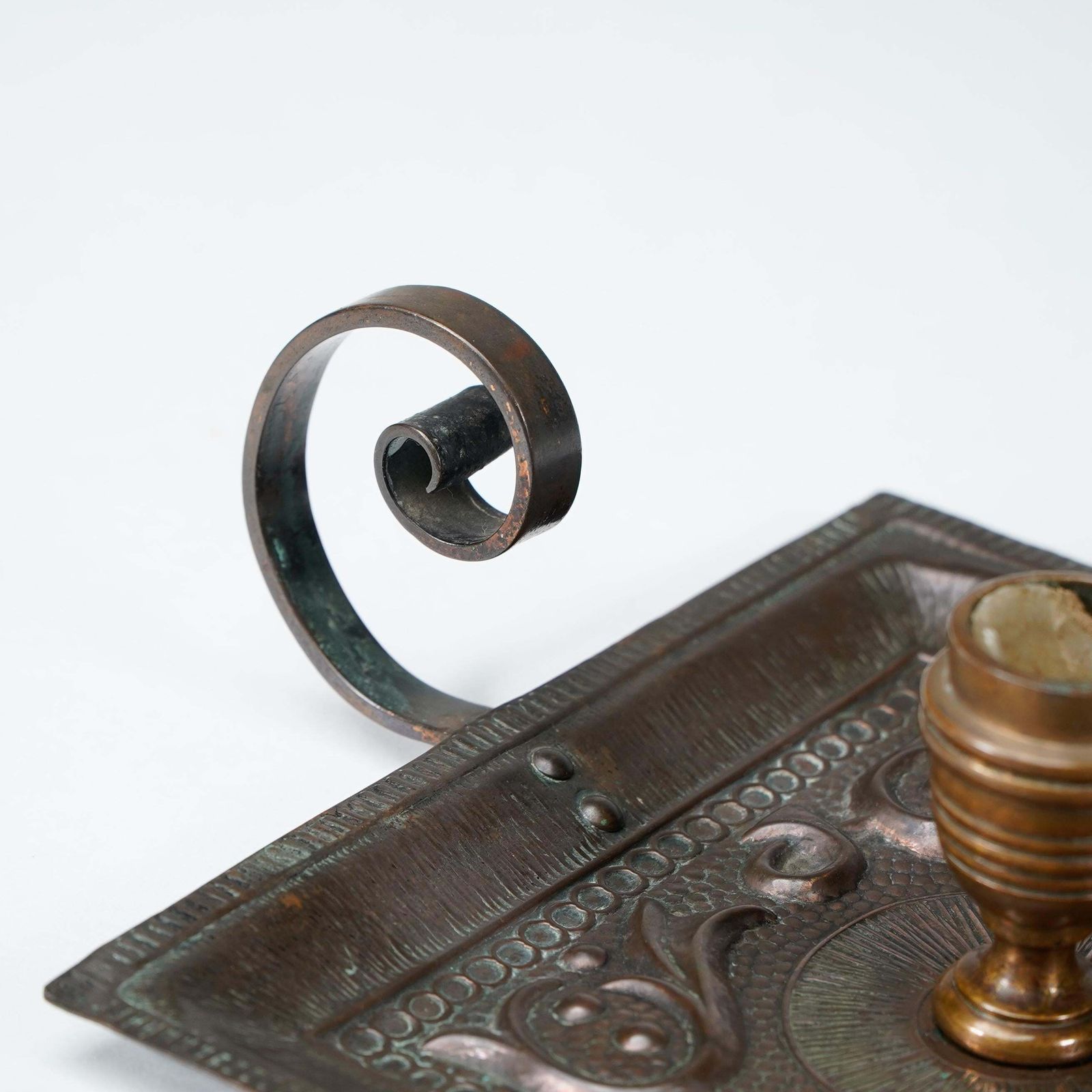 photo buy Benham And Froud London. A Pair Of Arts And Crafts Copper Night Candle Holders