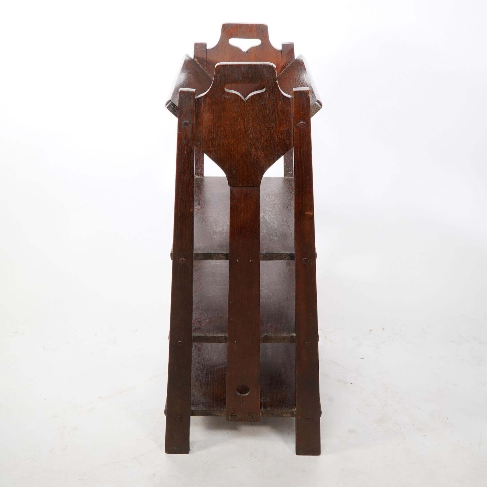 Lakeside Craft Shop. An American Arts And Crafts Oak Bookcase photo for sale