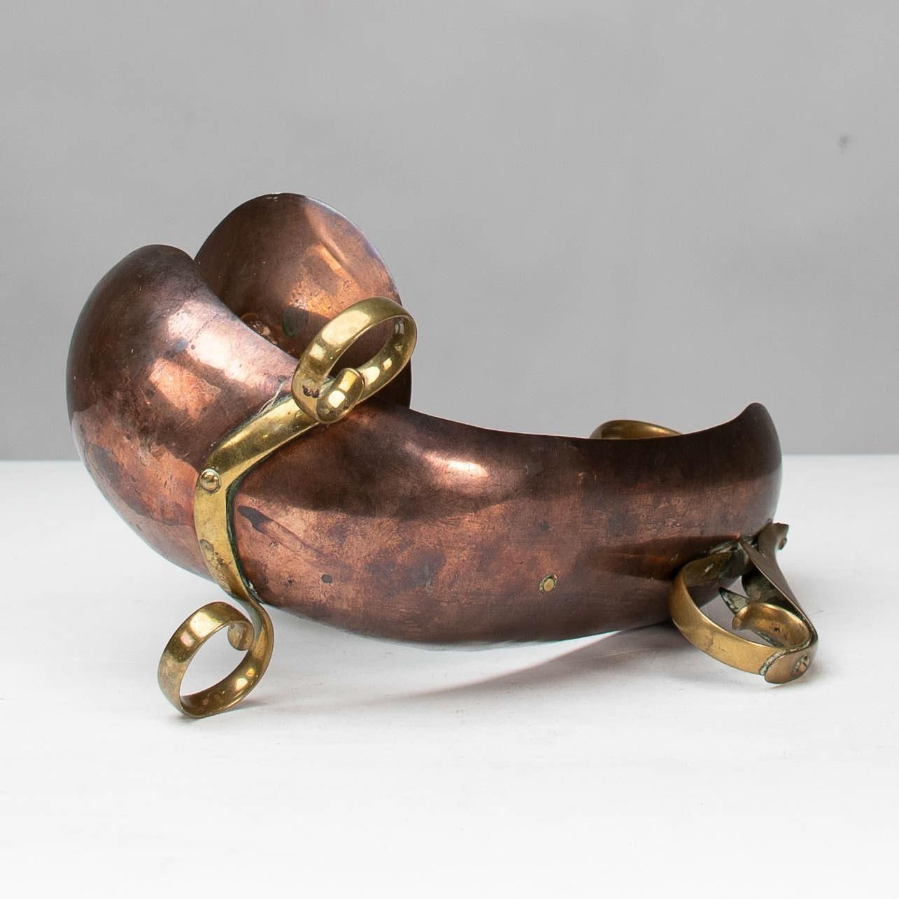 photo vintage Benham & Froud English Arts & Crafts Copper & Brass Night Light Or Candle Holder