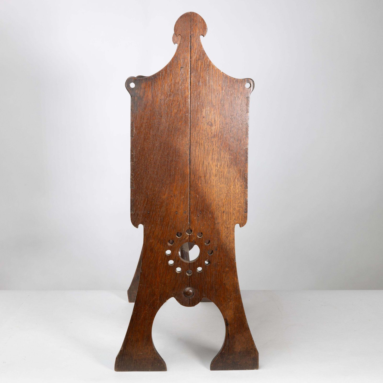 Liberty And Co. An Arts And Crafts Oak Magazine Rack photo for sale