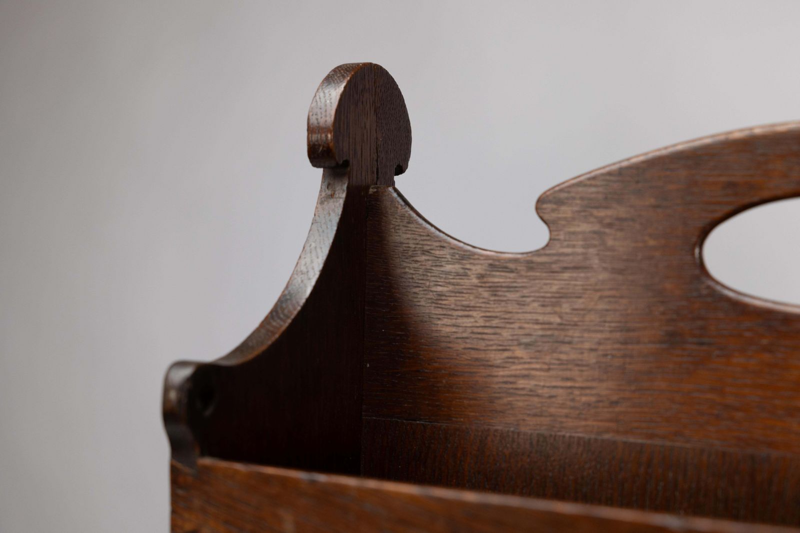 photo furniture Liberty And Co. An Arts And Crafts Oak Magazine Rack