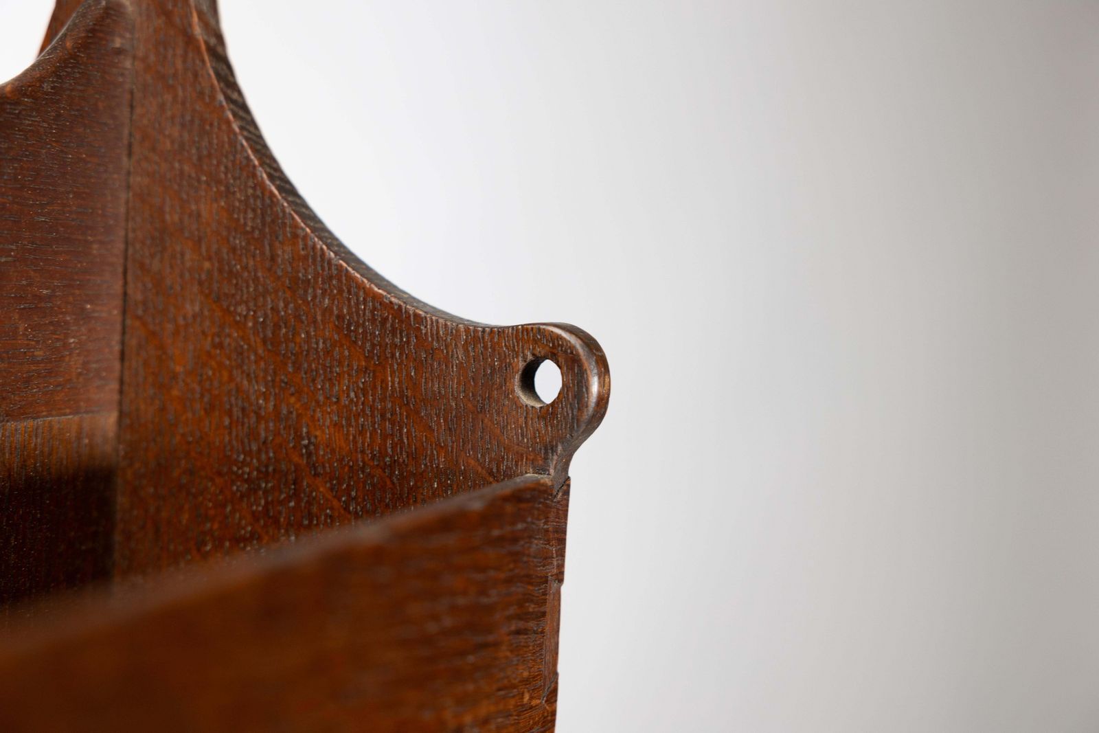 870.0 Liberty And Co. An Arts And Crafts Oak Magazine Rack photo