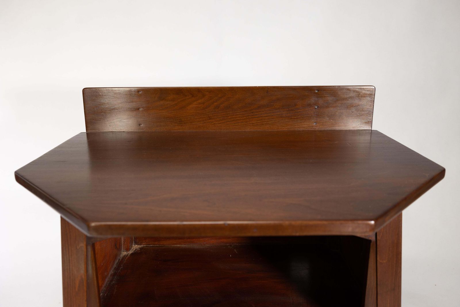 photo furniture Liberty & Co. An Arts & Crafts Walnut Side Cabinet In The Style Of Morris & Co.