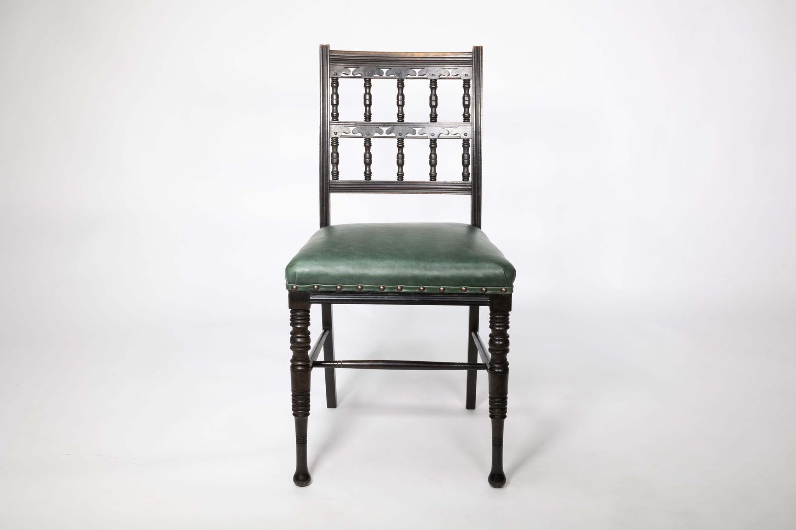 Bruce Talbert Probably For Gillows. An Aesthetic Movement Walnut Side Chair photo furniture