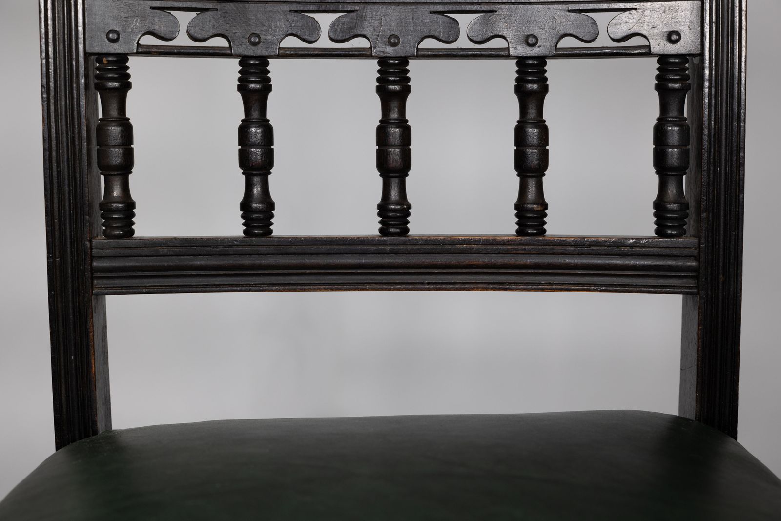 Furniture Bruce Talbert Probably For Gillows. An Aesthetic Movement Walnut Side Chair photo