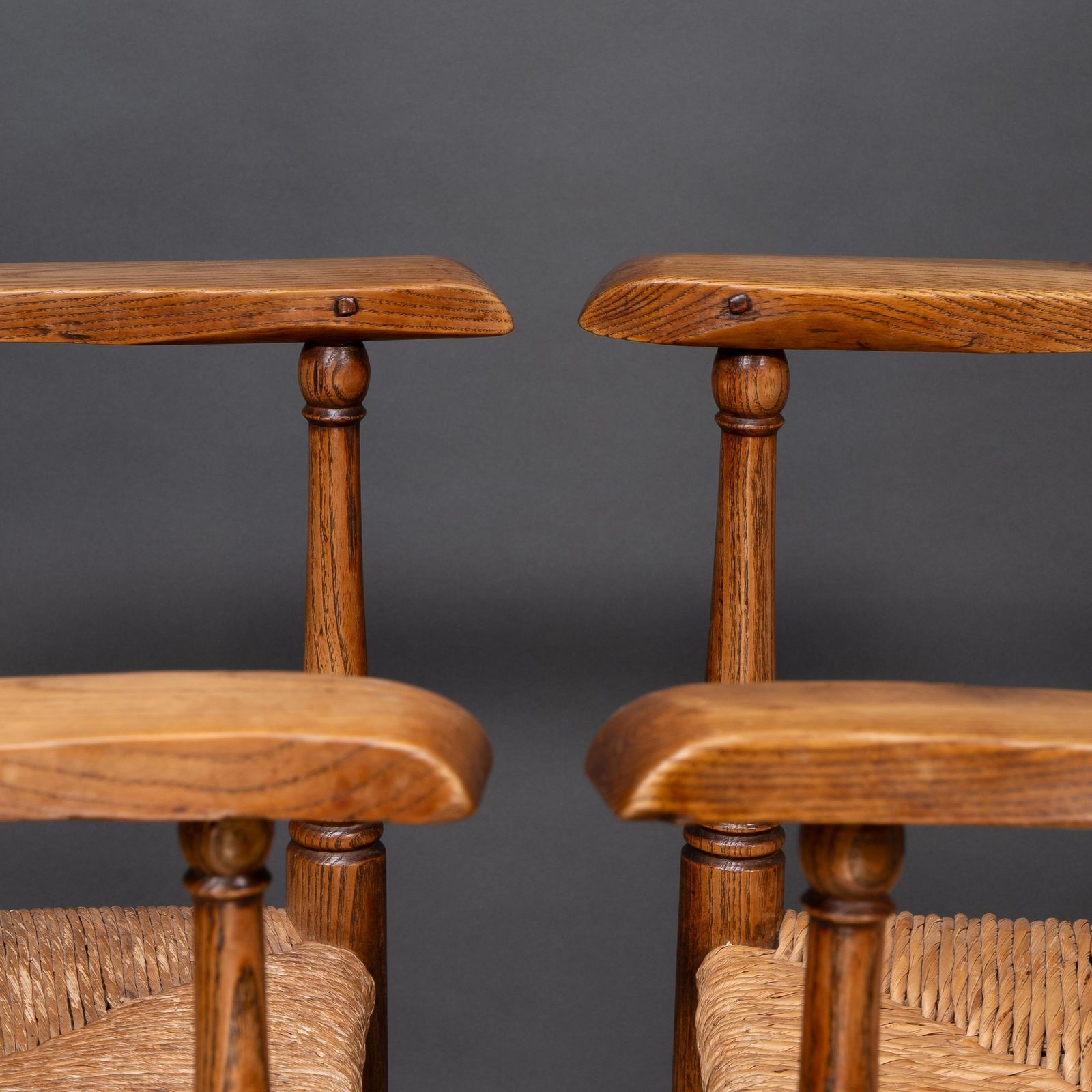 Philip Clissett A Fine Set Of Four Early Arts & Crafts Ash Ladder Back Armchairs photo buy