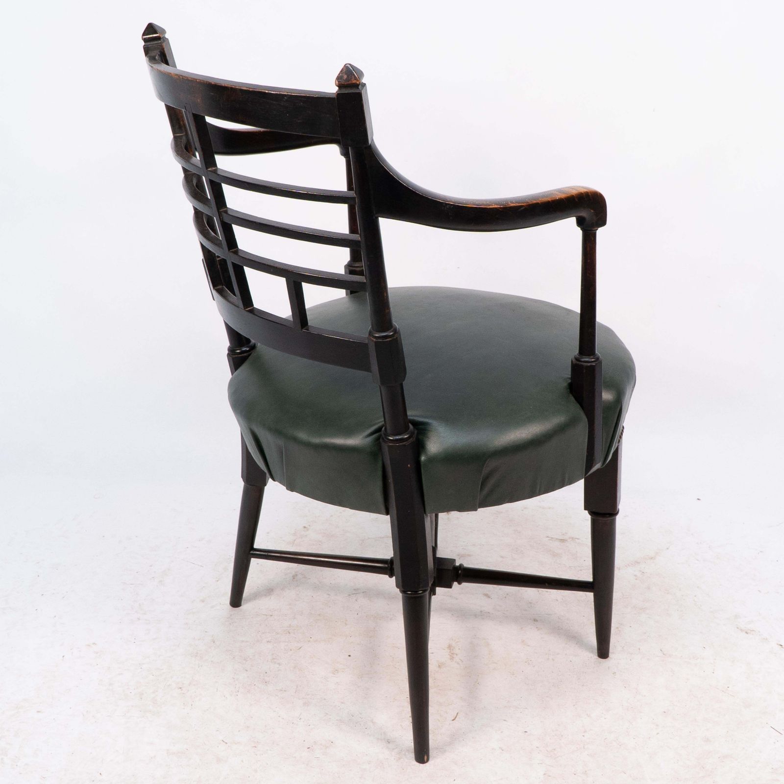 photo vinterior E W Godwin For William Watt. An Anglo Japanese Old English Or Jacobean Armchair