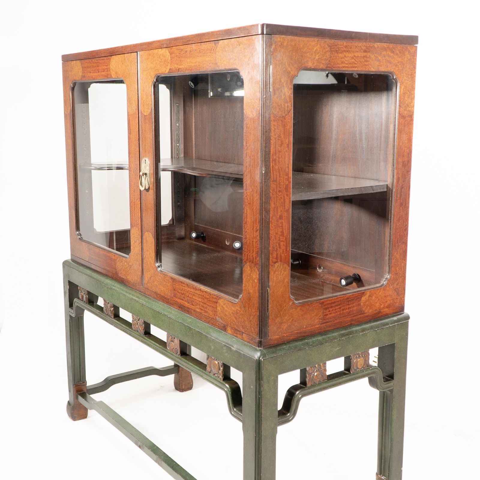 Sir Robert Lorimer Attr. Whytock & Reid Edinburgh Anglo Chinese Display Cabinet photo vintage
