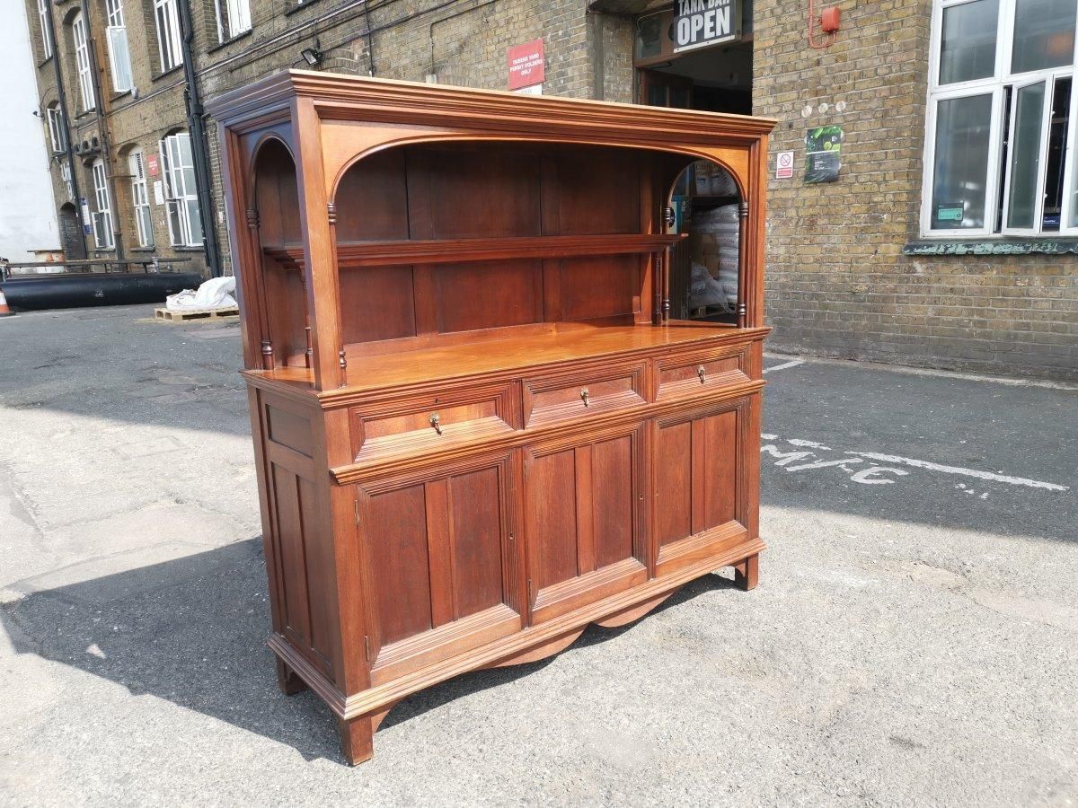 Philip Webb For Morris & Co. A Rare Arts & Crafts Walnut Sideboard Dresser. photo furniture