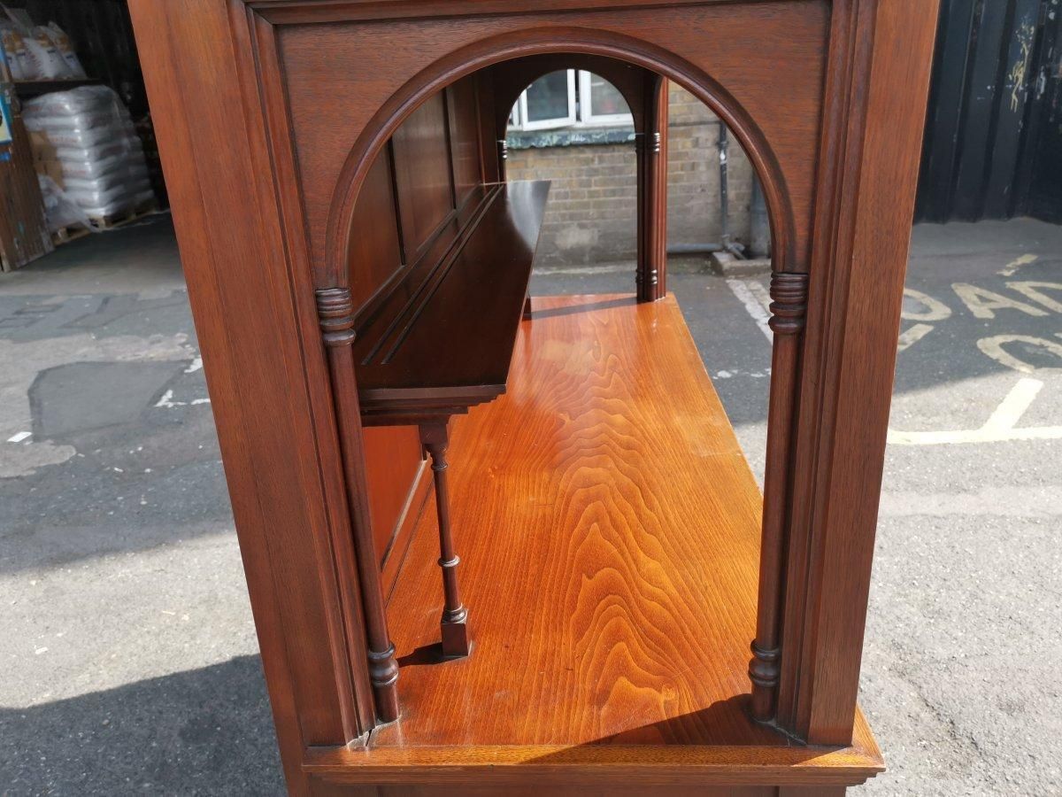 Philip Webb For Morris & Co. A Rare Arts & Crafts Walnut Sideboard Dresser. photo vinterior
