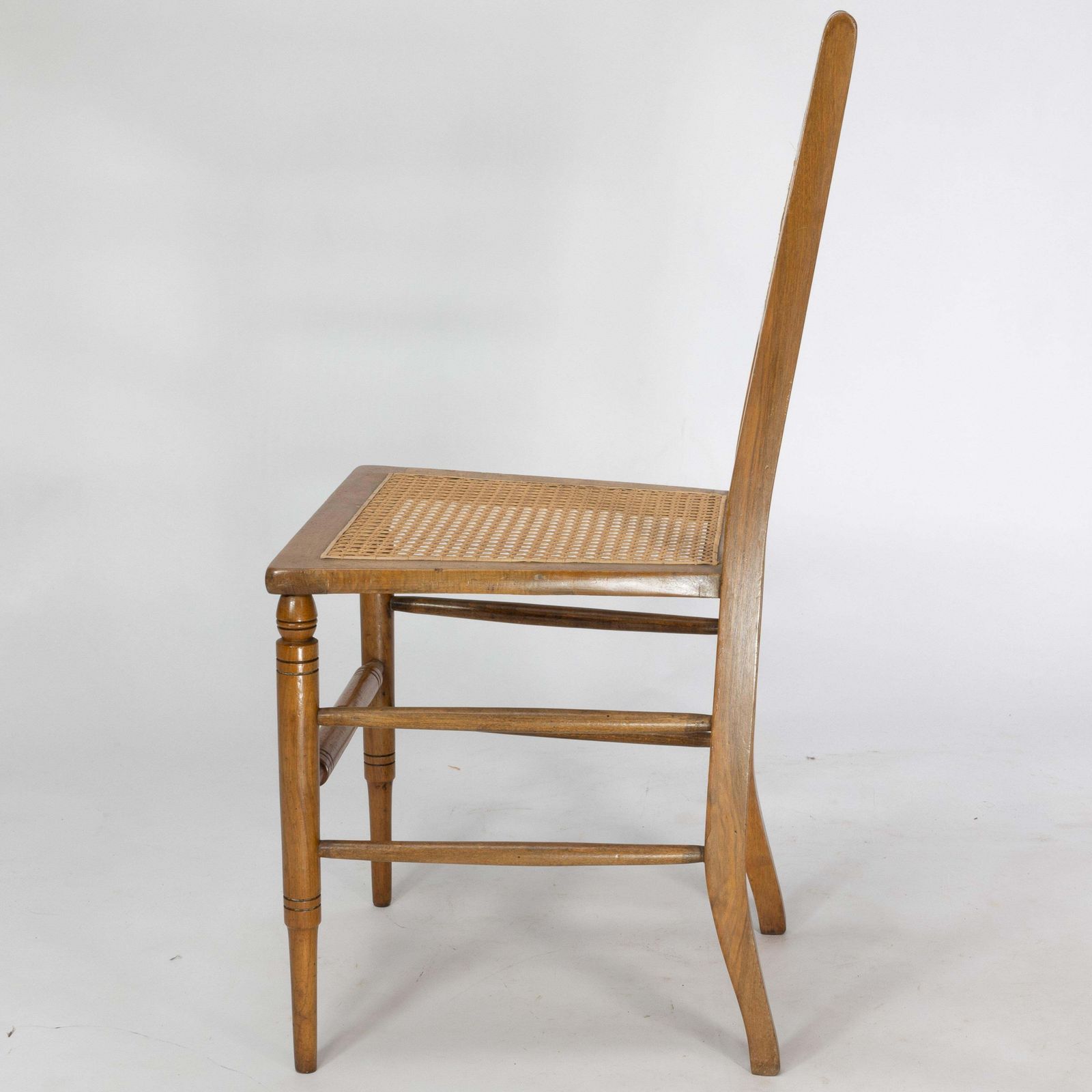 E W Godwin (Attributed). A Set Of Four Anglo Japanese Cane Seat Chairs photo buy