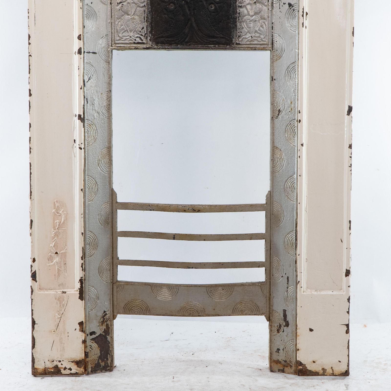 photo for sale Thomas Elsley & Co. An Aesthetic Movement Cast Iron Fireplace Style Of T Jeckyll