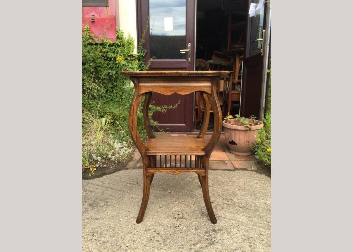 E W Godwin, Style Of. A Pair Of Ash Arts & Crafts Anglo Japanese Side Tables. photo 4080.0
