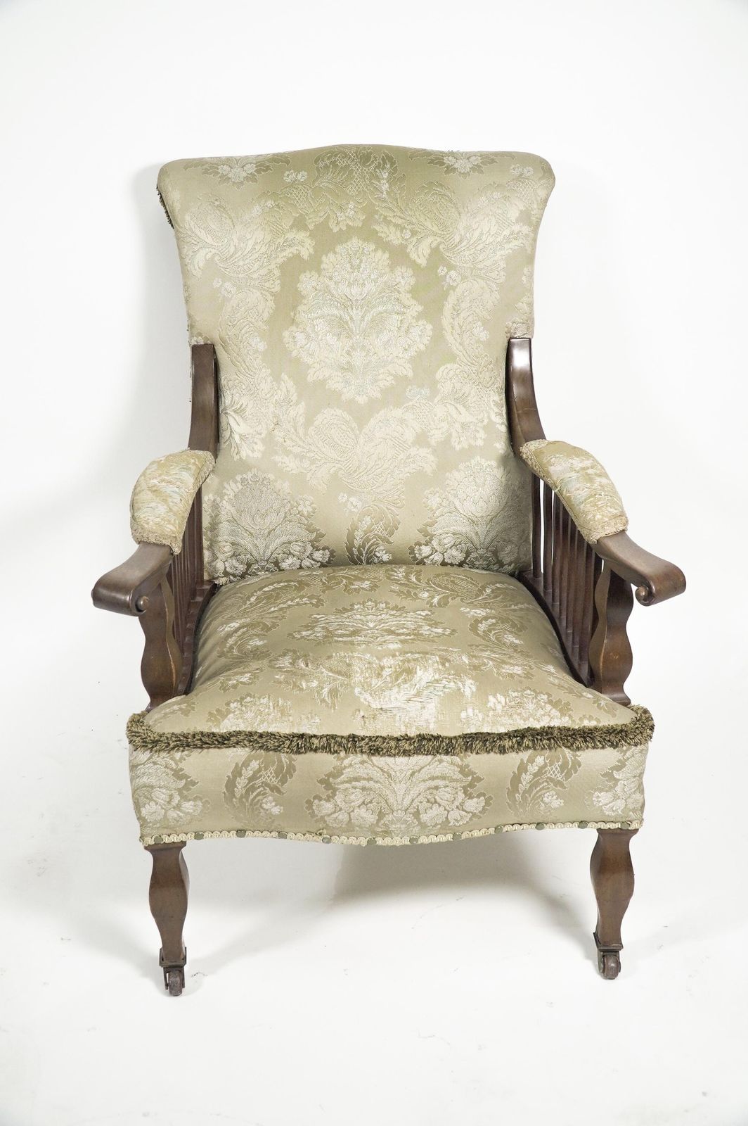 George Jack For Morris And Co. A Pair Of Mahogany Saville Armchairs photo vinterior
