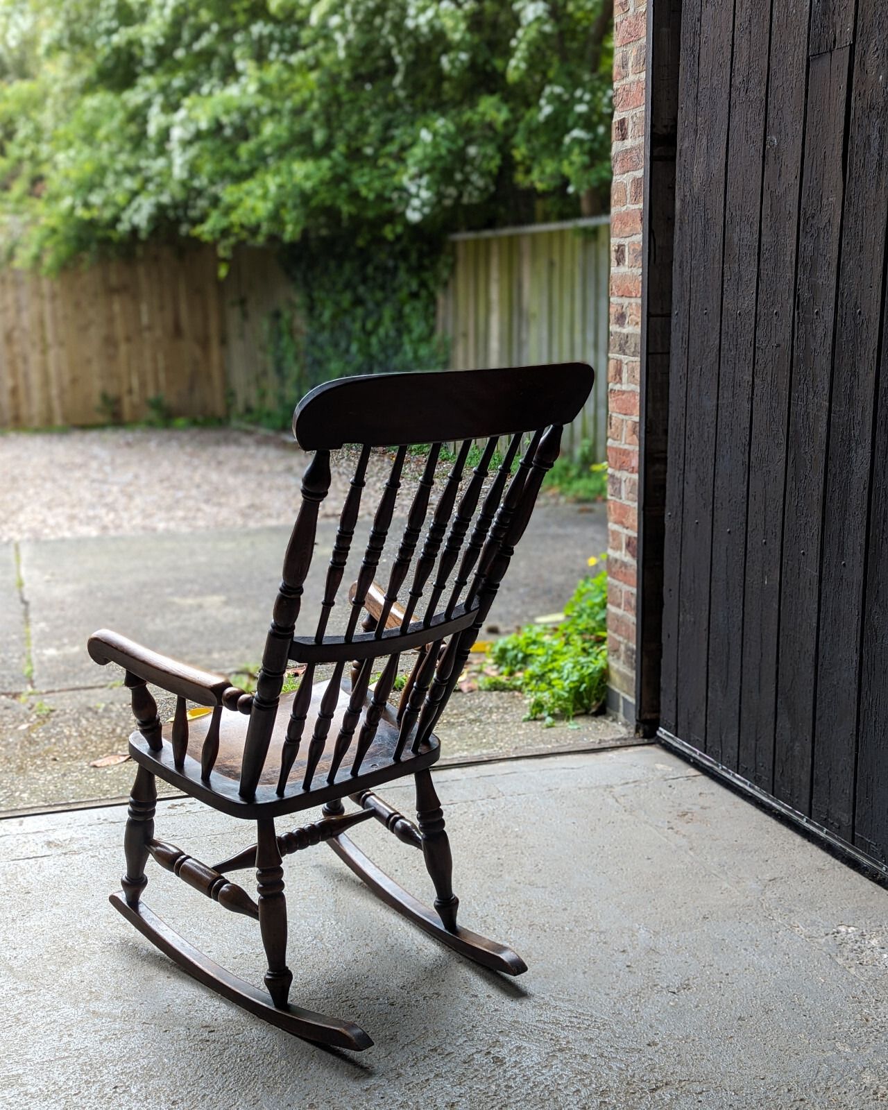 400.0 Antique Caistor Rocking Chair, 1800s photo