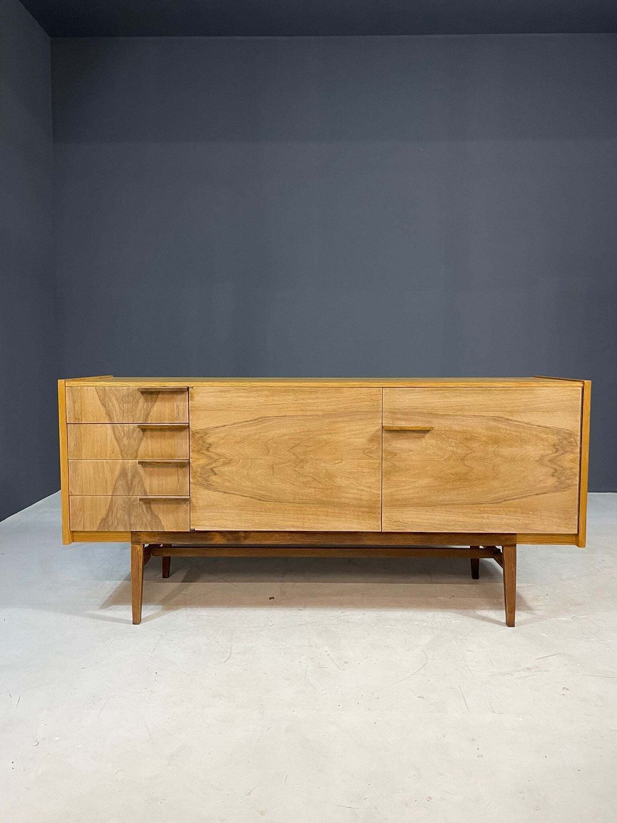 Sideboard By František Mezulanik For Up Bučovice, Czechoslovakia, 1960s photo furniture