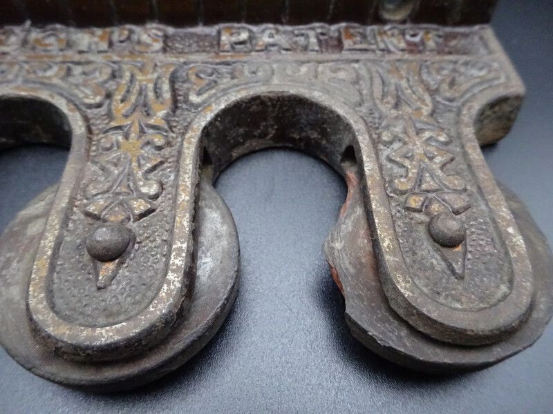 Art Nouveau Cast Metal  Cue/Umbrella Holder H Hough's Patent photo buy
