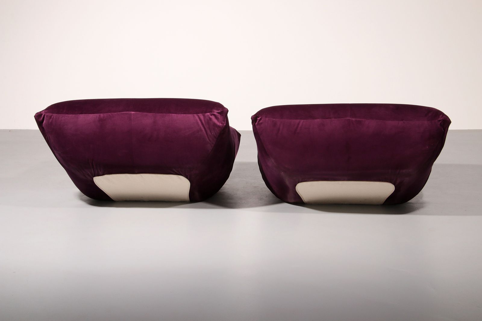 Purple Papillon Lounge Chairs By Guido Maria Rosati For Giovannetti photo furniture