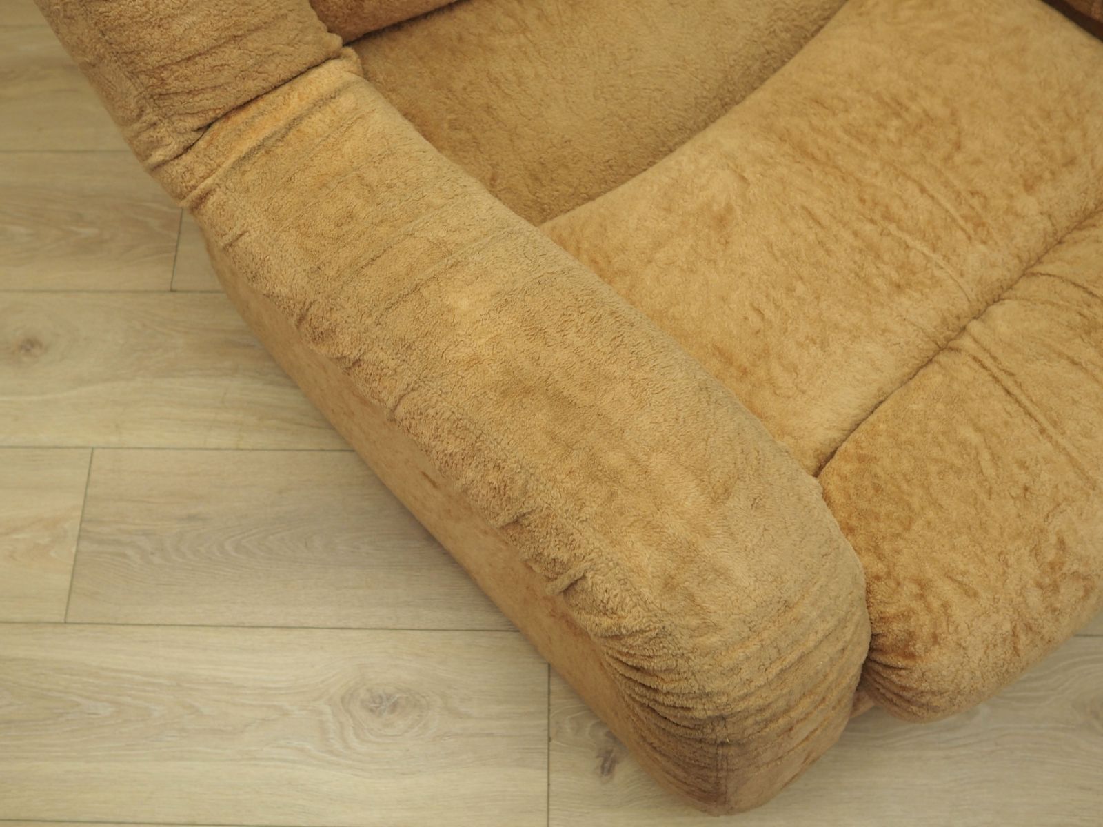Furniture Beige Armchair Italian Design 1960s Production: Italy photo