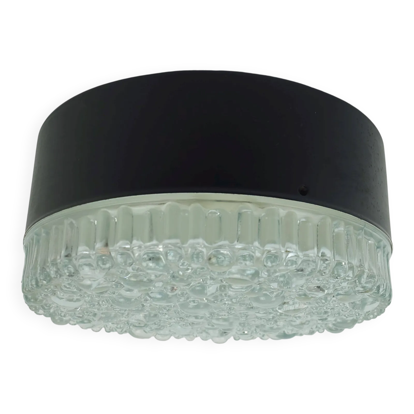 No.2 Of 2  Staff Ceiling Lamp Or Wall Lamp Model A 226 Bubble Glass 60s 70s