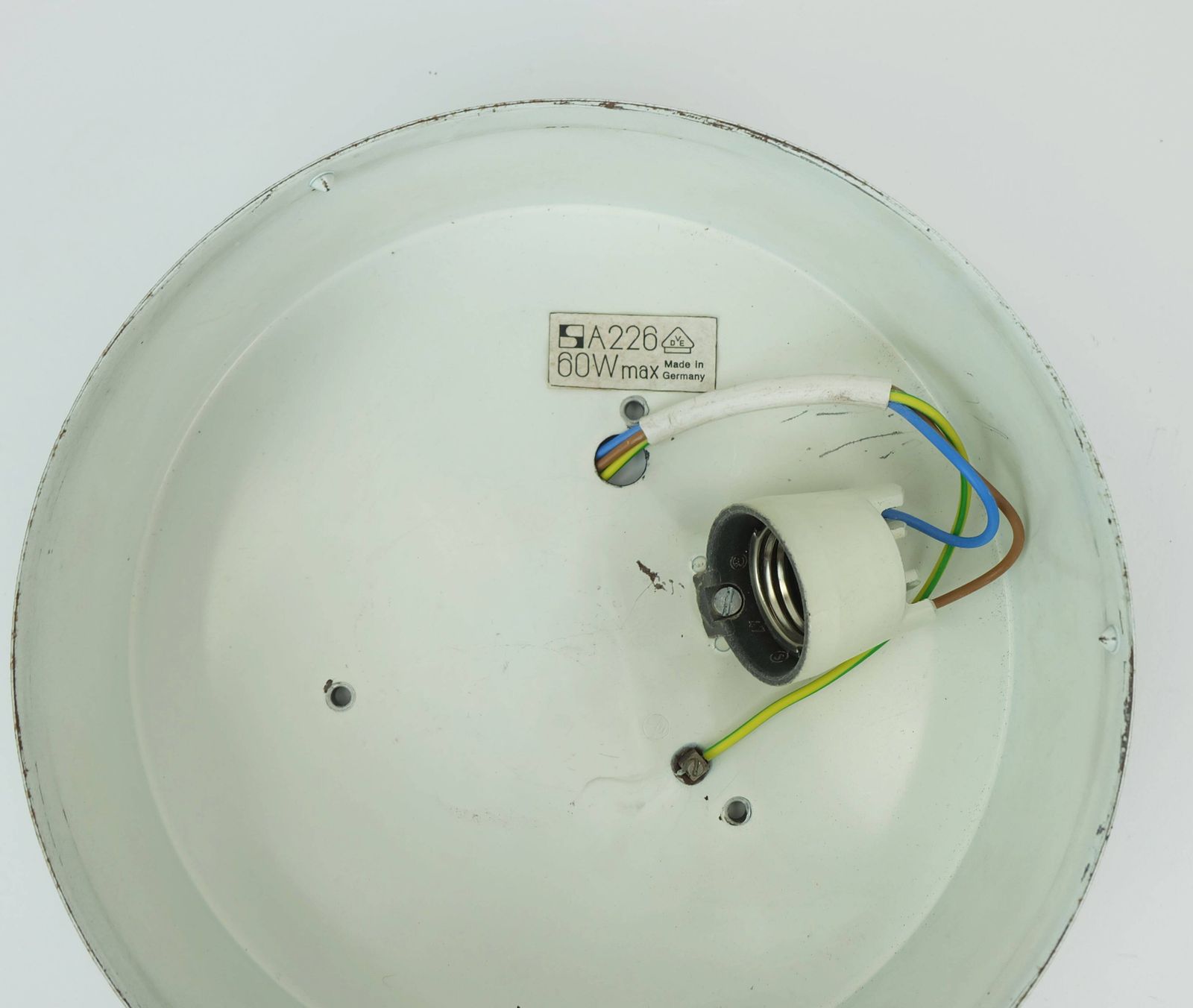 No.2 Of 2  Staff Ceiling Lamp Or Wall Lamp Model A 226 Bubble Glass 60s 70s photo for sale